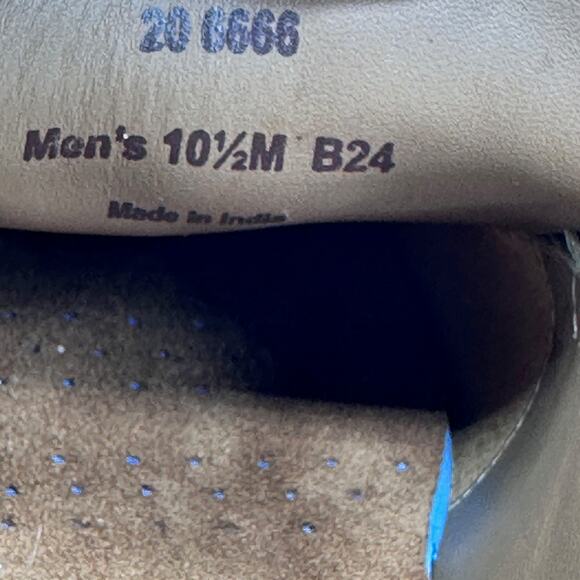 Johnston & Murphy Mens Loafers Size 10.5 Brown Slip On Tru Foam Slip On Shoe New - Picture 8 of 14